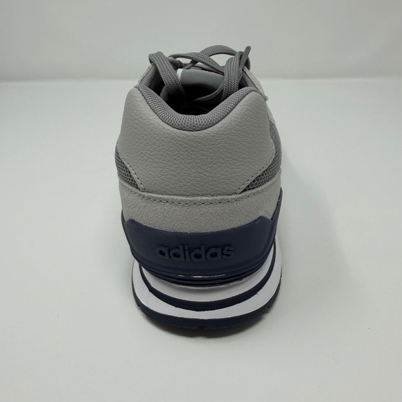 Adidas Run 80s Mens Sneakers Grey Burgundy Navy Retro Sneakers Mens 11 -NWT 1882 - Picture 7 of 14